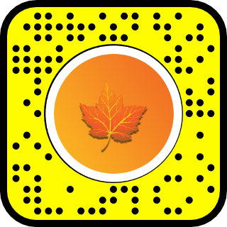 Scannable code to try the Autumn Is Here filter