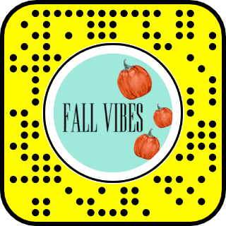 Scannable code to try the fall vibes filter