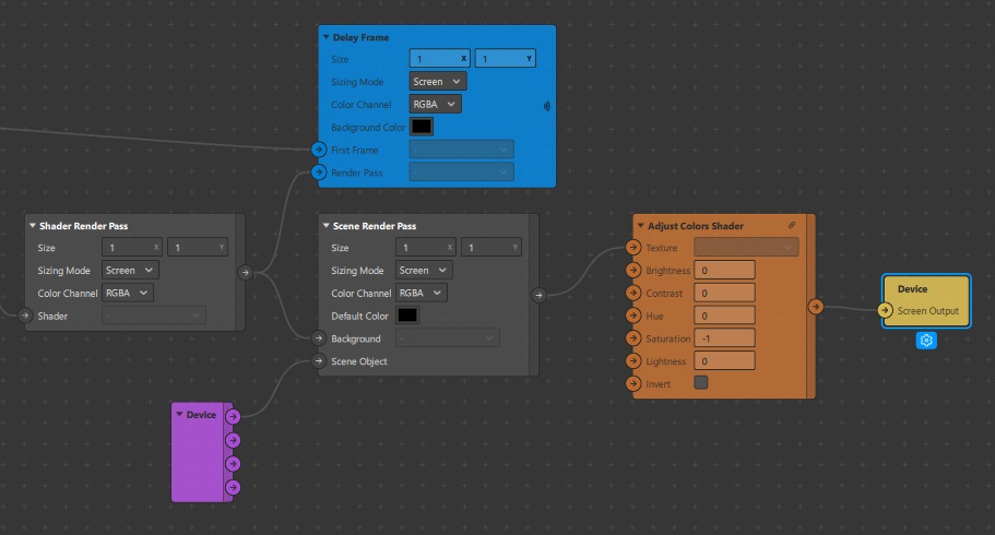 Adding the Scene Render Pass in Spark AR