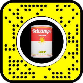 Snapcode for lens with 3D text