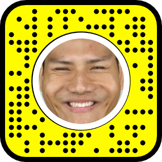 Snapcode for example face stretch lens