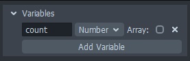 Creating a variable in the Lens Studio Script Graph Editor