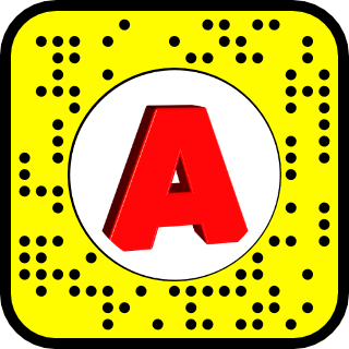 Snapcode for lens with 3D text