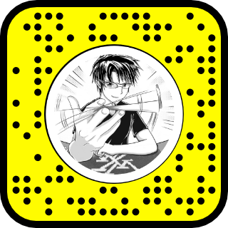 Snapcode for lens created with SnapML style transfer